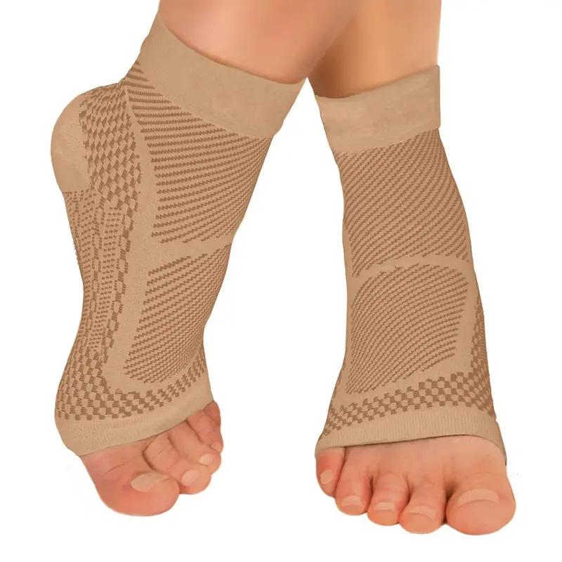 Ankle Brace Sock - Sports Ankle Support Brace Compression Sleeve