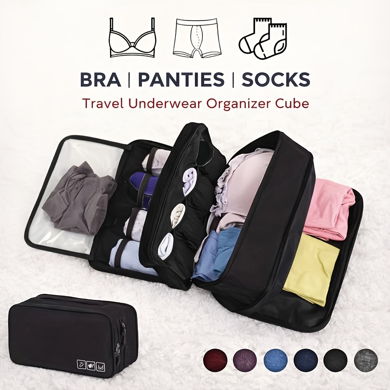 1 PCS Portable Foldable Travel - Sock Organizer Tray 评论和价格