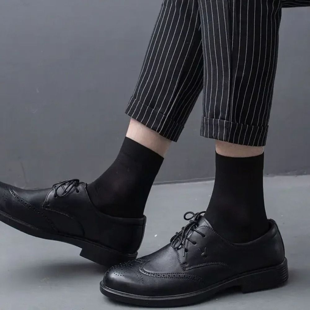 10pairs Fashion Breathable Men - Silk Sock Bamboo 评论和价格